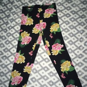 Children’s Old Navy Floral Standard Leggings